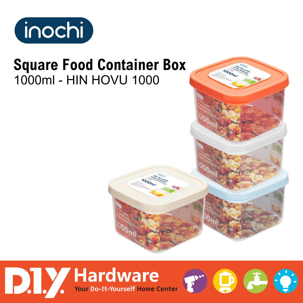 INOCHI Hokkaido square food container box 500ml Shopee Philippines