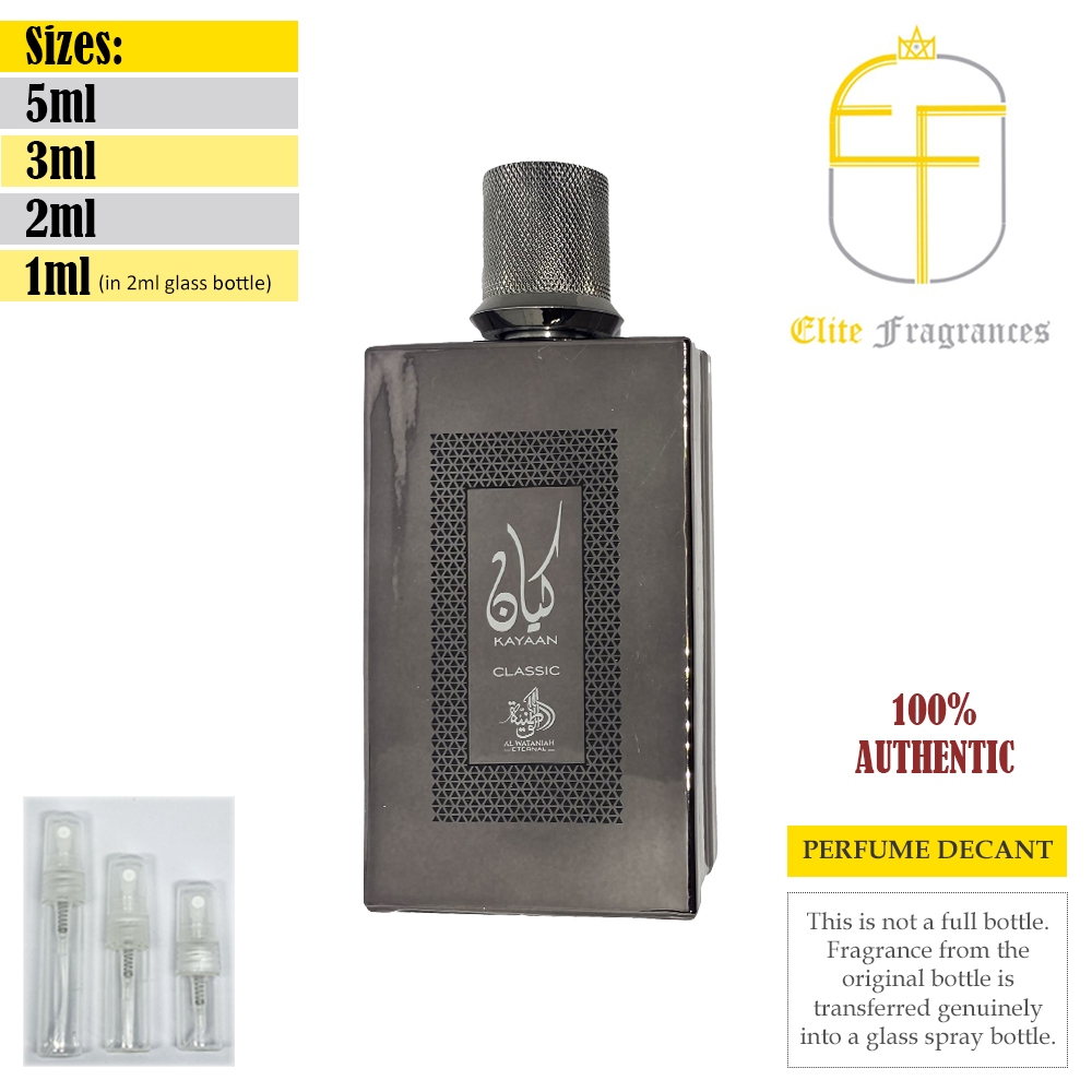 DECANT Al Wataniah Kayaan Classic (DHI alternative) Shopee Philippines