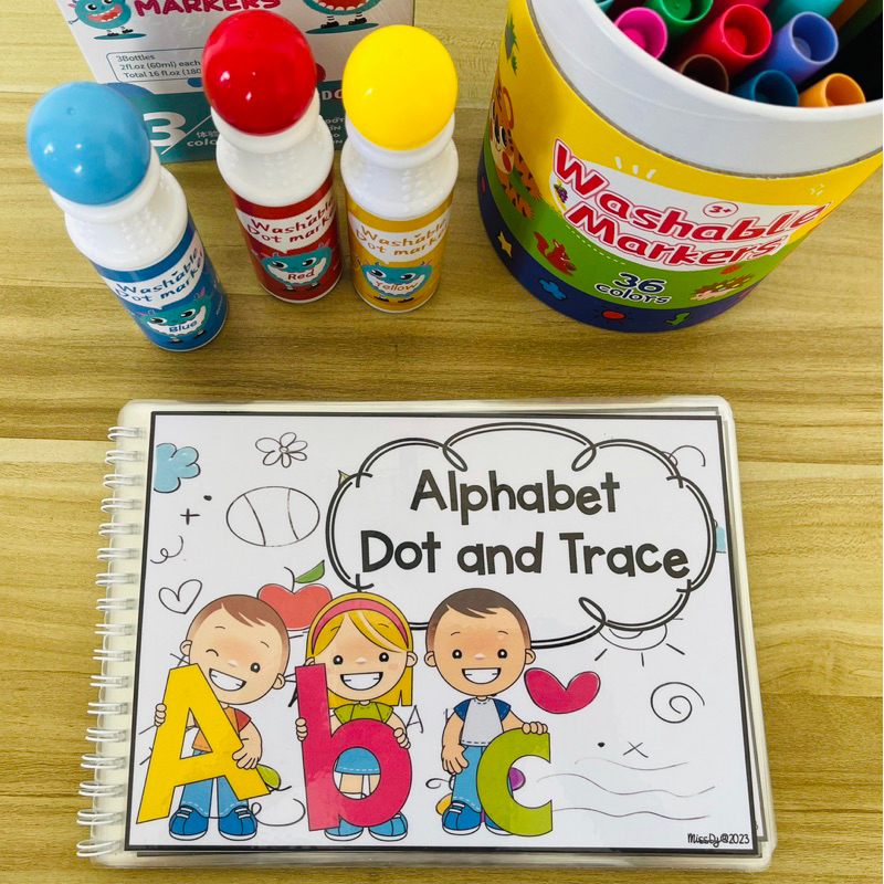 Alphabet Dot and Trace Laminated Booklet Shopee Philippines