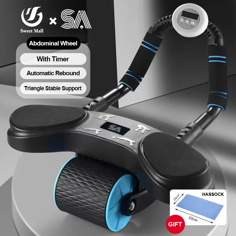 Abdominal Wheel New Ab Roller Elbow Support Rebound Wheel Exercise