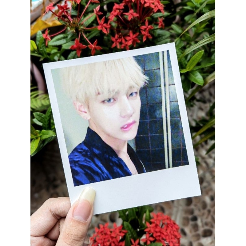 BTS V / TAEHYUNG WINGS POLAROID PHOTOCARD Shopee Philippines