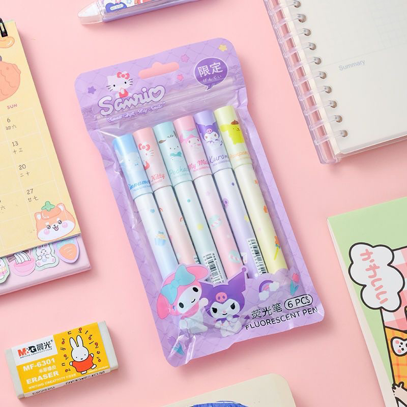 Sanrio Highlighter My Melody Cinnamoroll Color Marker | Shopee Philippines