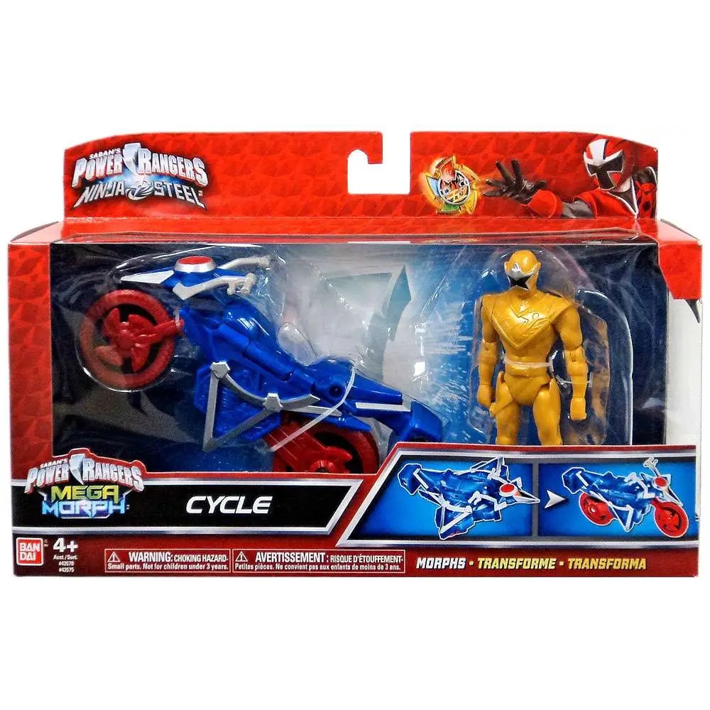 Power Rangers Ninja Steel Cycle with Gold Ranger | Shopee Philippines