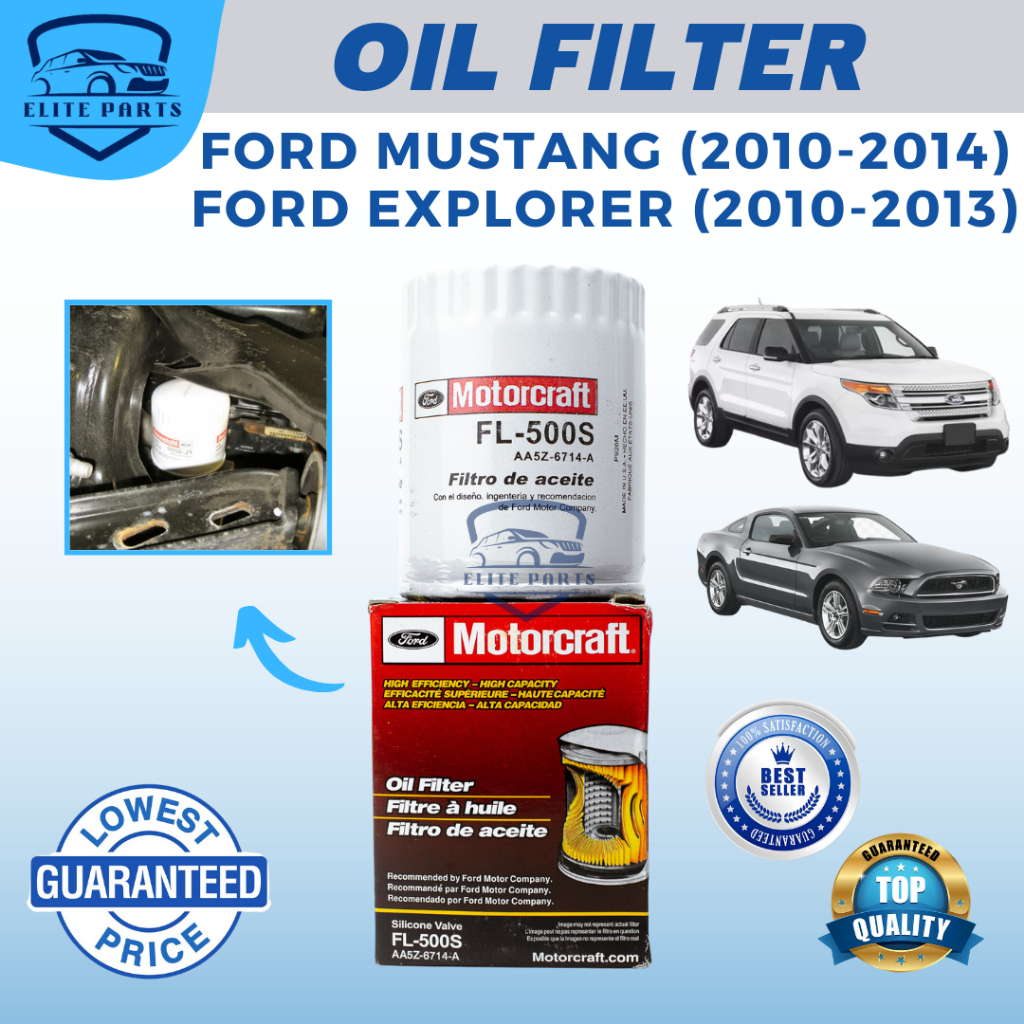 2014 Ford Explorer Oil Filter