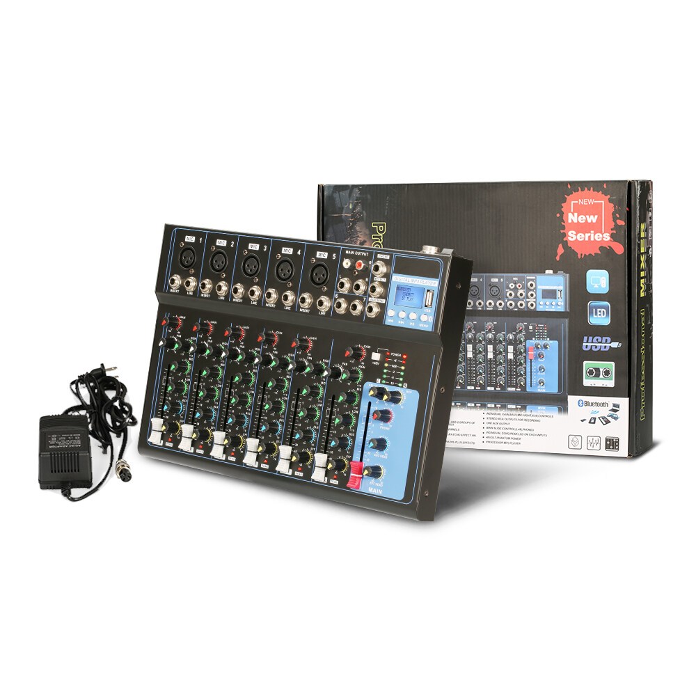 Propesyonal Na Audio Mixer 7/4 Channel Mixer MG07BT / MG04BT USB Mixer ...