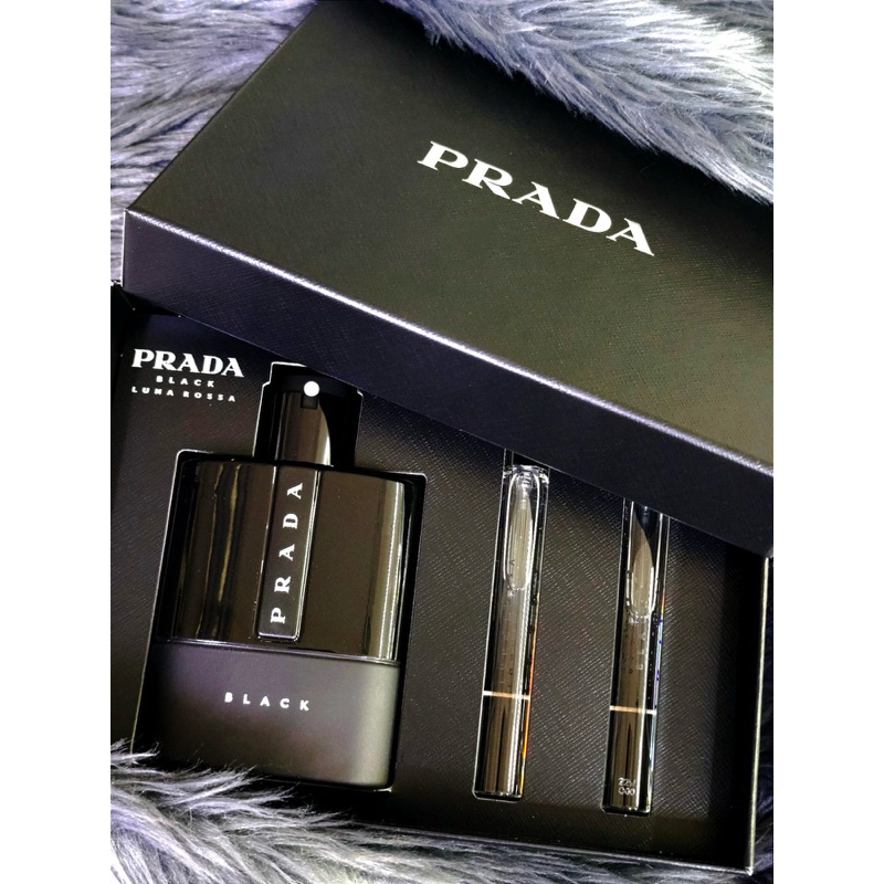 Prada Luna Rossa Black Set