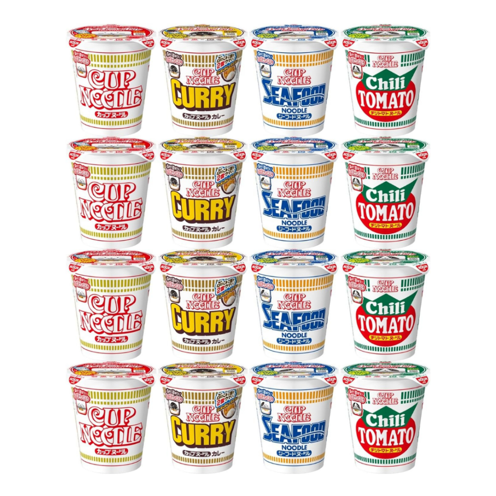 Nissin Cup noodles Japan ( seafood,curry,curry cheese.) | Shopee