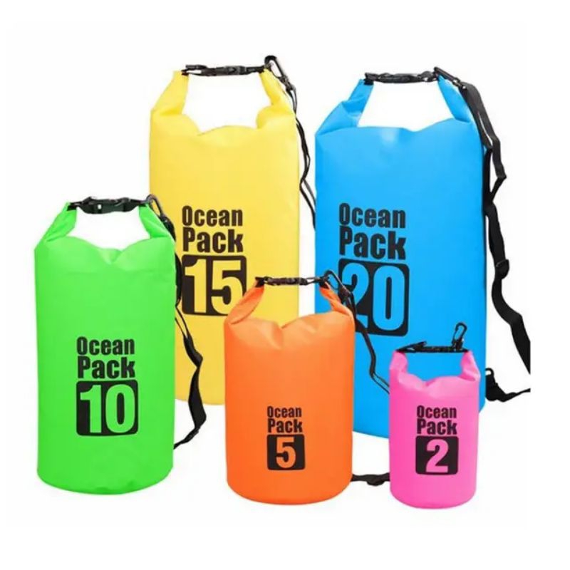 SUPER MAKAPAL OCEAN PACK 10L 20L DRY BAGS WATERPROOF BAG WITH STRAPS Shopee Philippines