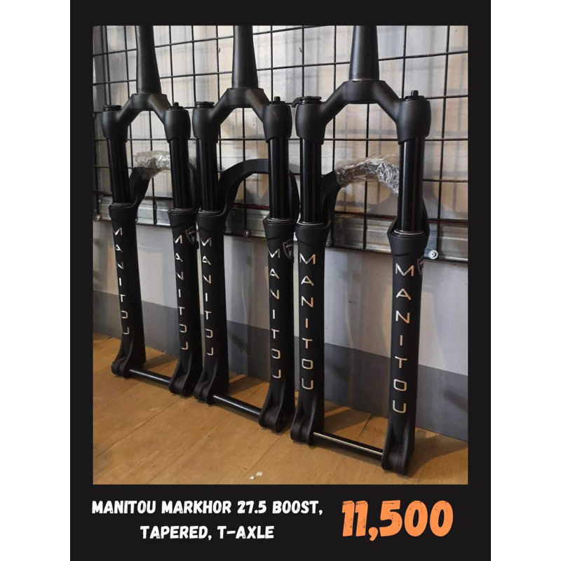 Manitou Air Fork, Machete, Markhor, R7 size 26, 27.5 and 29 Shopee