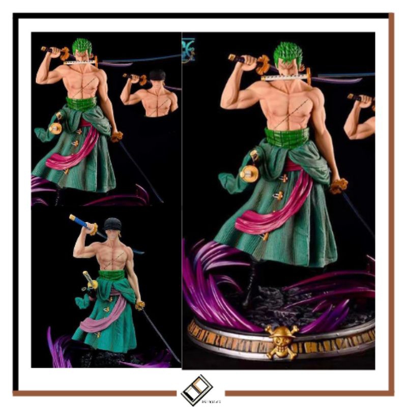 One Piece Pirate Hunter Roronoa Zoro Action Figure Model A | Shopee ...