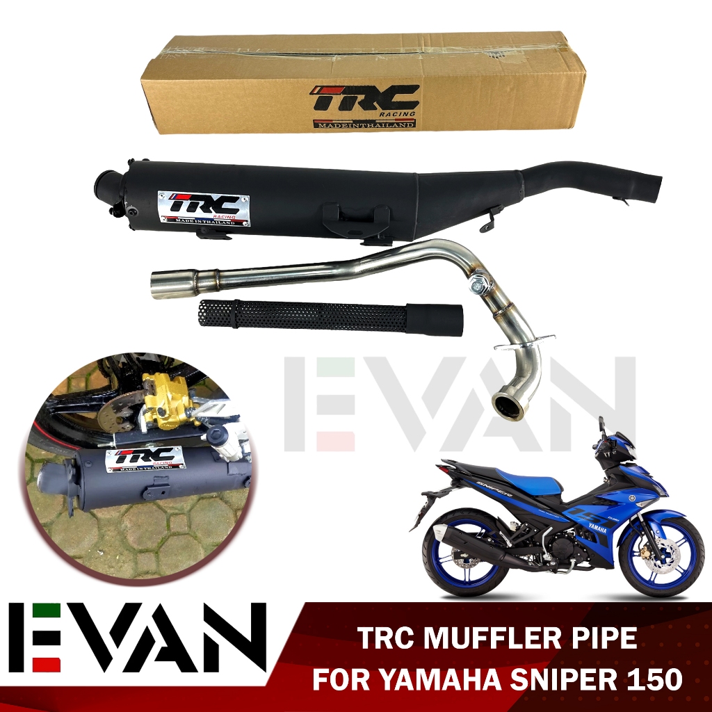 Muffler Exhaust Pipe With Elbow Yamaha Sniper150 Sniper135