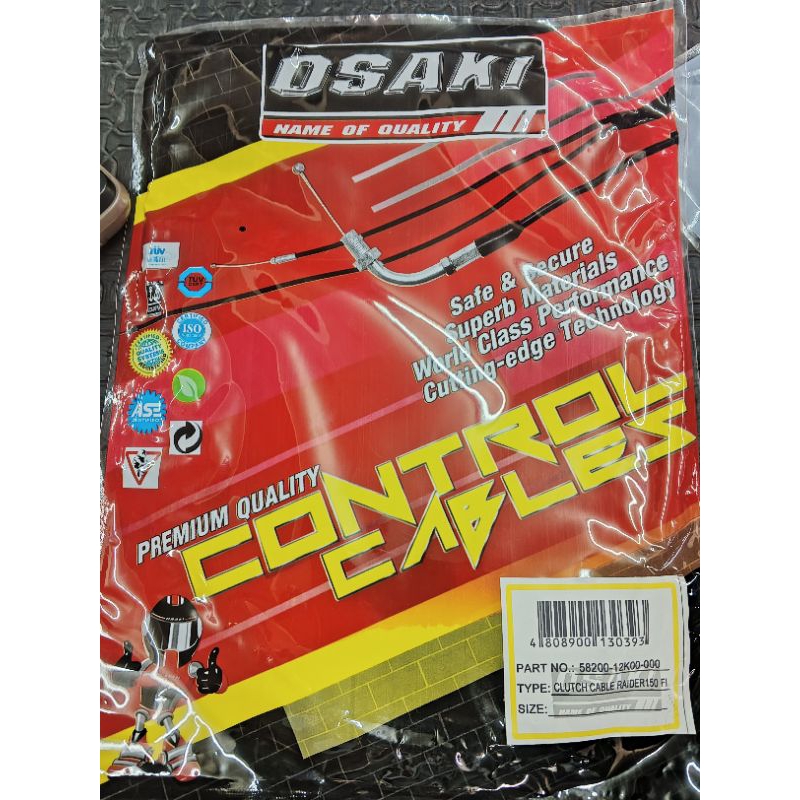 clutch cable raider 150 fi osaki brand.(osaki). Shopee Philippines