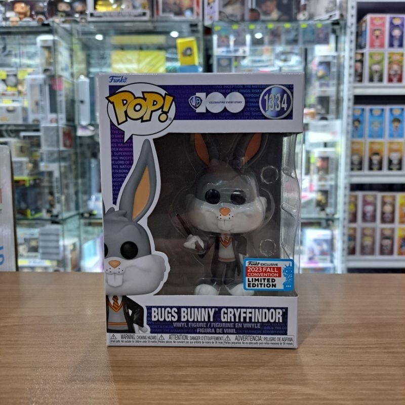 Funko Pop! Bugs Bunny Gryffindor 2023 Fall Convention Exclusive with ...