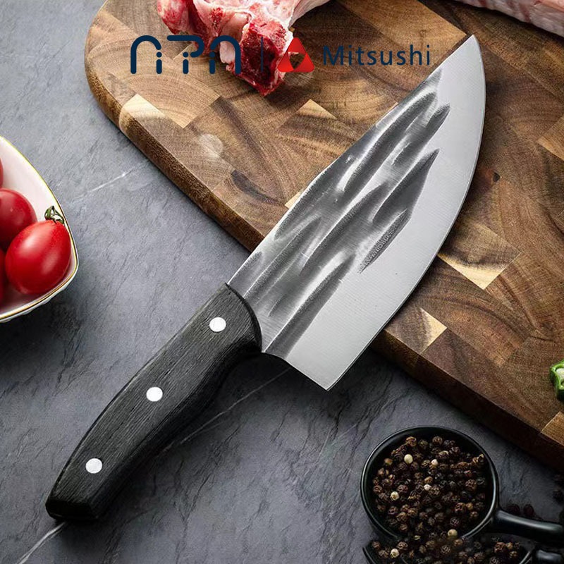 Nipiin Meat Knife Mongolian Knife Chef Knife Butchering Boning Knife ...