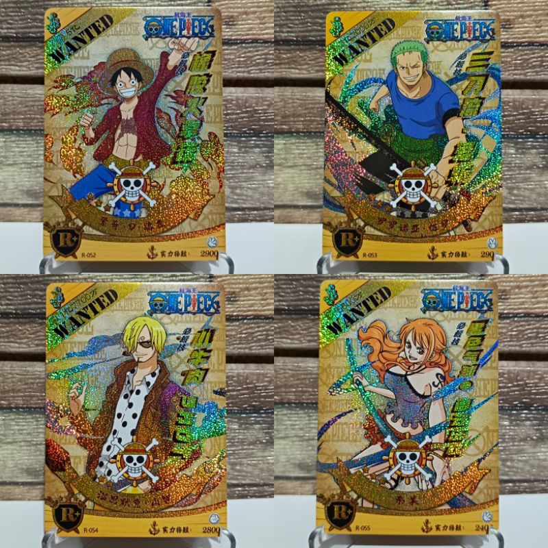 One Piece Collectible Cards R+ Rarity Set B | Shopee Philippines