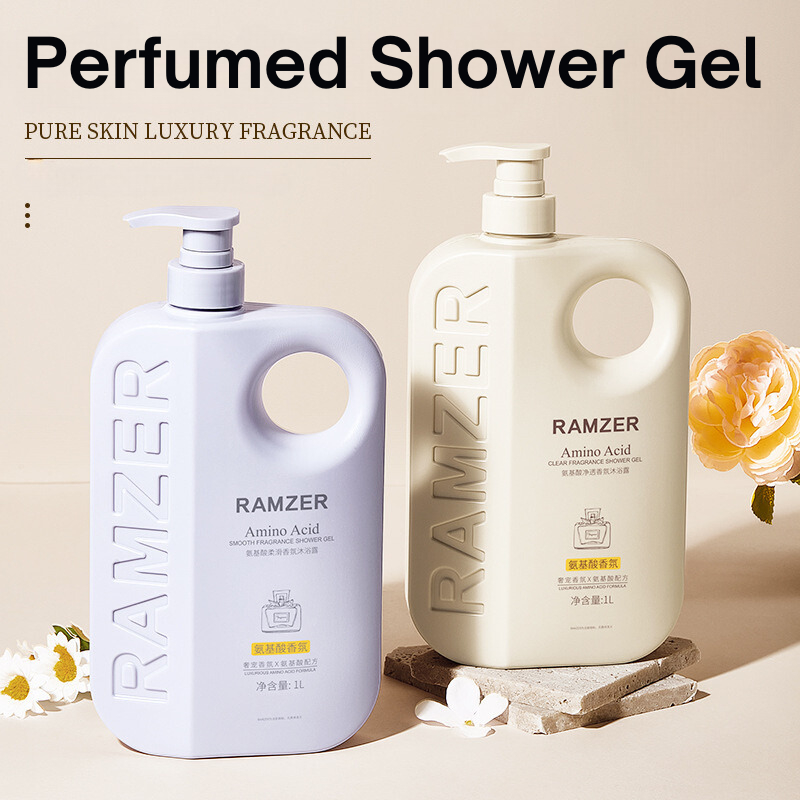 1000ml RAMZER Body Wash Perfume Shower Gel Whitening Milk Body Wash