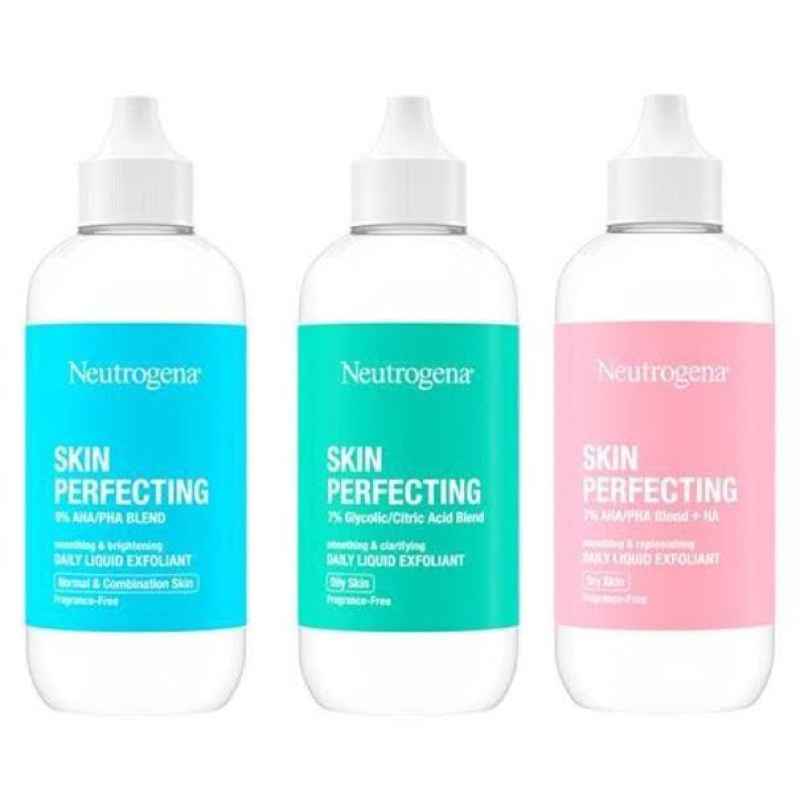 Neutrogena SKIN PERFECTING DAILY LIQUID EXFOLIANT (118ml) Shopee