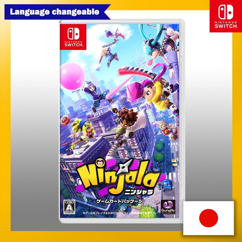 Ninjala Game Card Package -Switch[ Playable In English ] 【Direct From ...