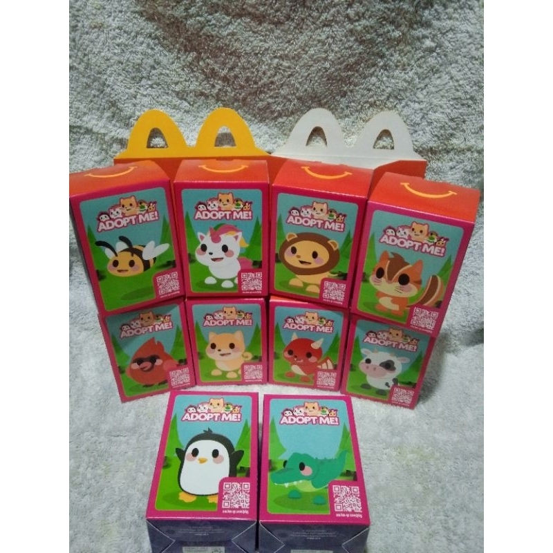 Adopt Me — McDonald's Happy Meal Toy Collection 2023 | Shopee Philippines
