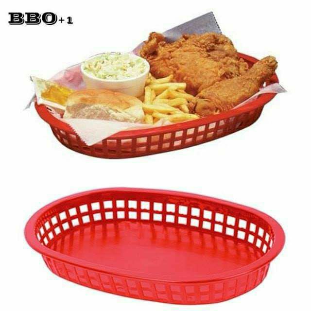 PNDH Food Serving Tray Basket for Ricemeal Mcdo Jollibee Tray Basket