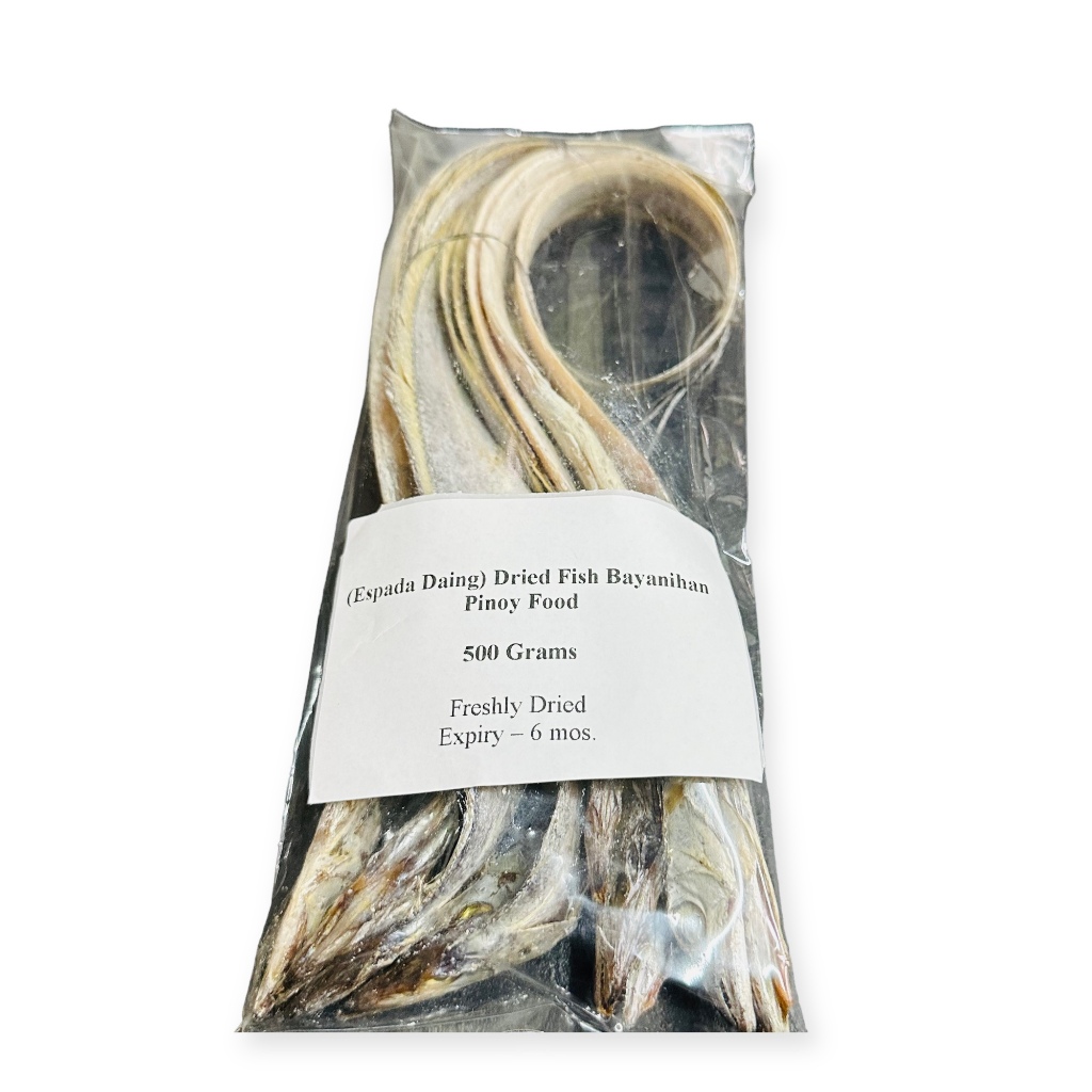 Dried Fish Espada Daing Pinoy Dried Seafood Shopee Philippines