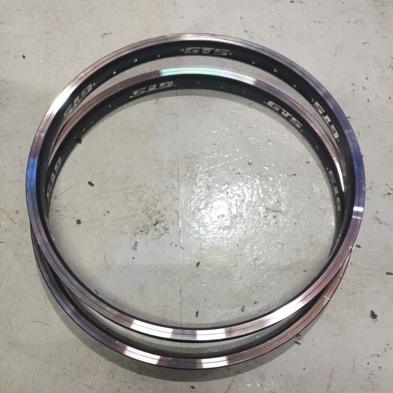Bmx rim #20 gts double wall rim brake alloy 36holes (sold 2pcs ...