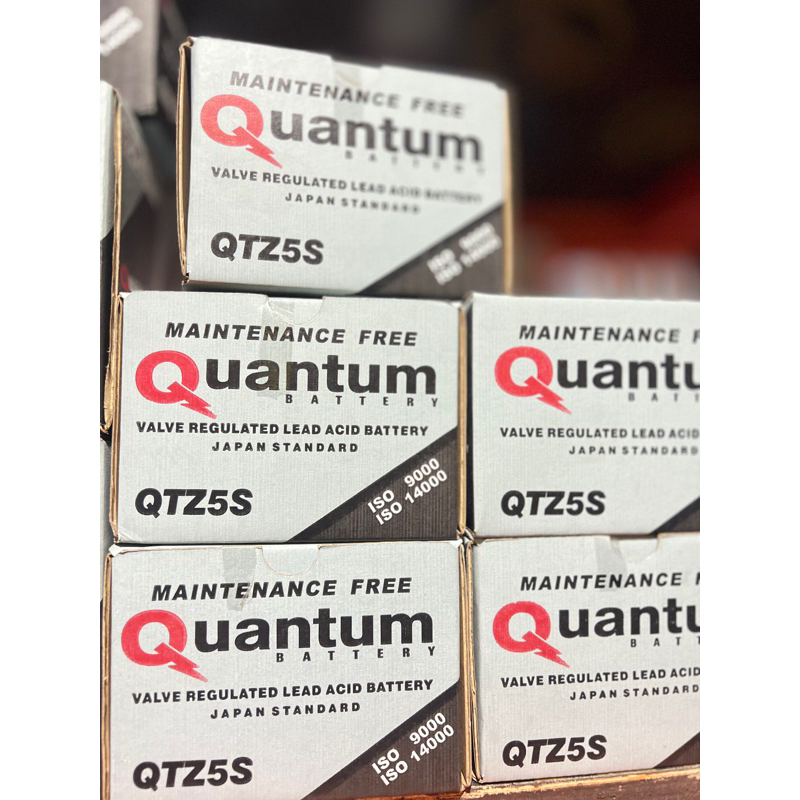 Quantum QTZ5S MF Battery Wave/XRM/Mio MX 125/Mio MXI | Shopee Philippines