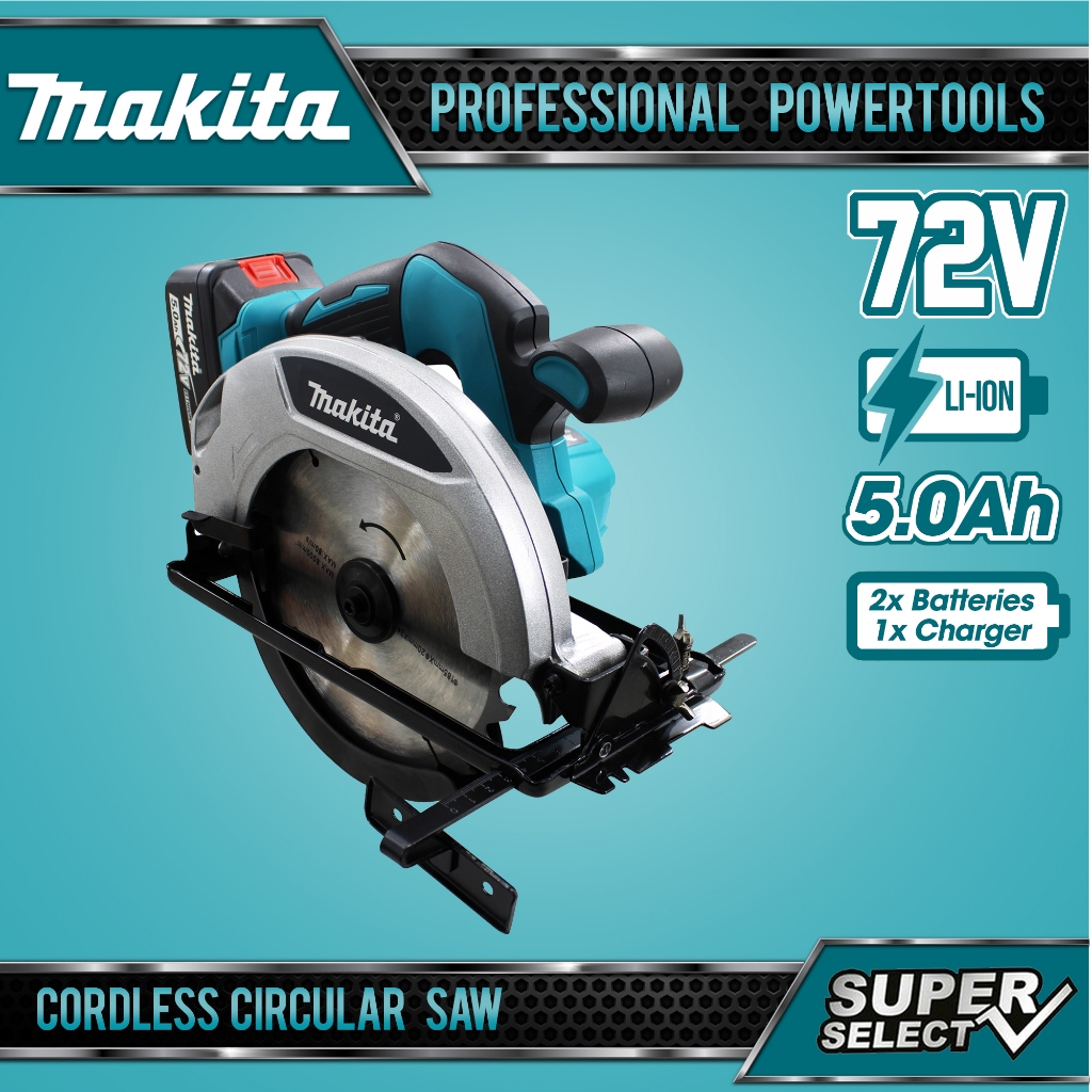 Makita DHS680 72V Cordless Circular Saw 185mm (LXTSeries) Shopee