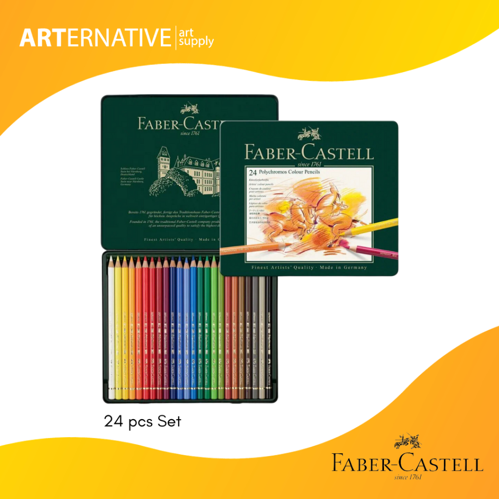 Faber Castell Polychromos 24 Set | Shopee Philippines