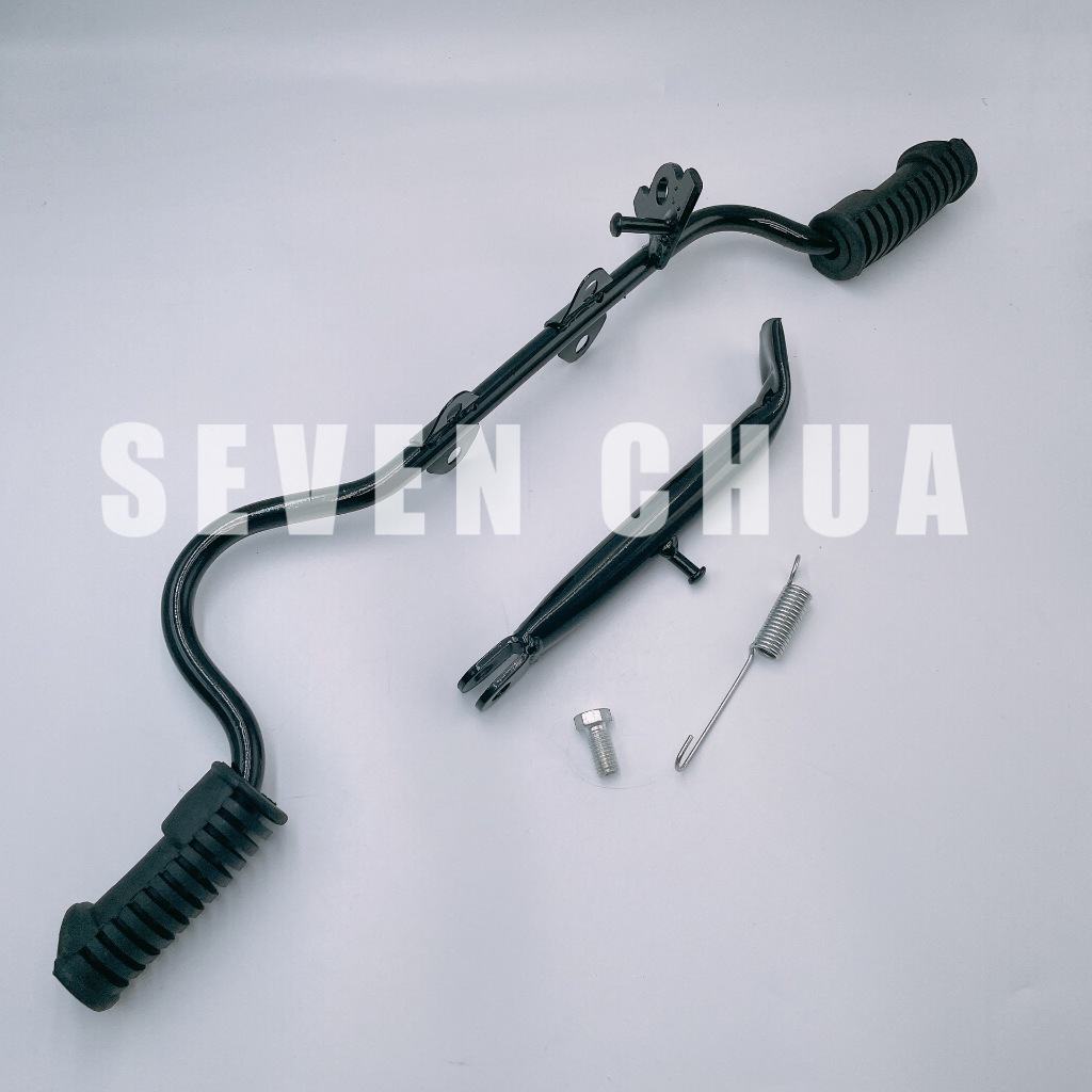 MOTORCYCLE FRONT FOOTREST ASSEMBLY WITH SIDE STAND FOR XRM110/WAVE100