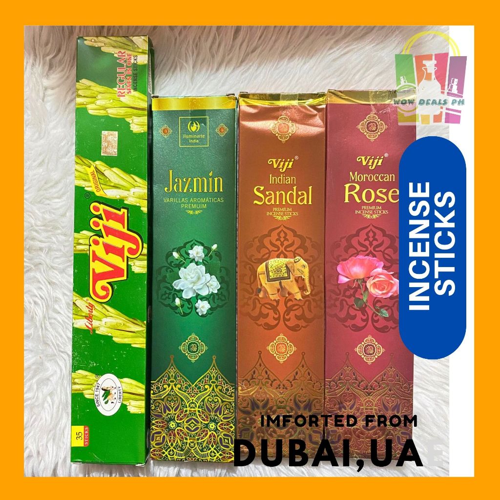 Viji Incense Sticks Imported From Dubai,UAE Shopee Philippines