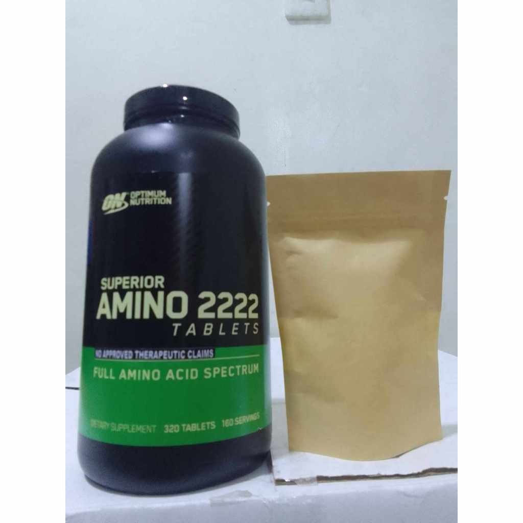 ON Optimum Nutrition Amino 2222 30/500/100 tablets | Shopee Philippines