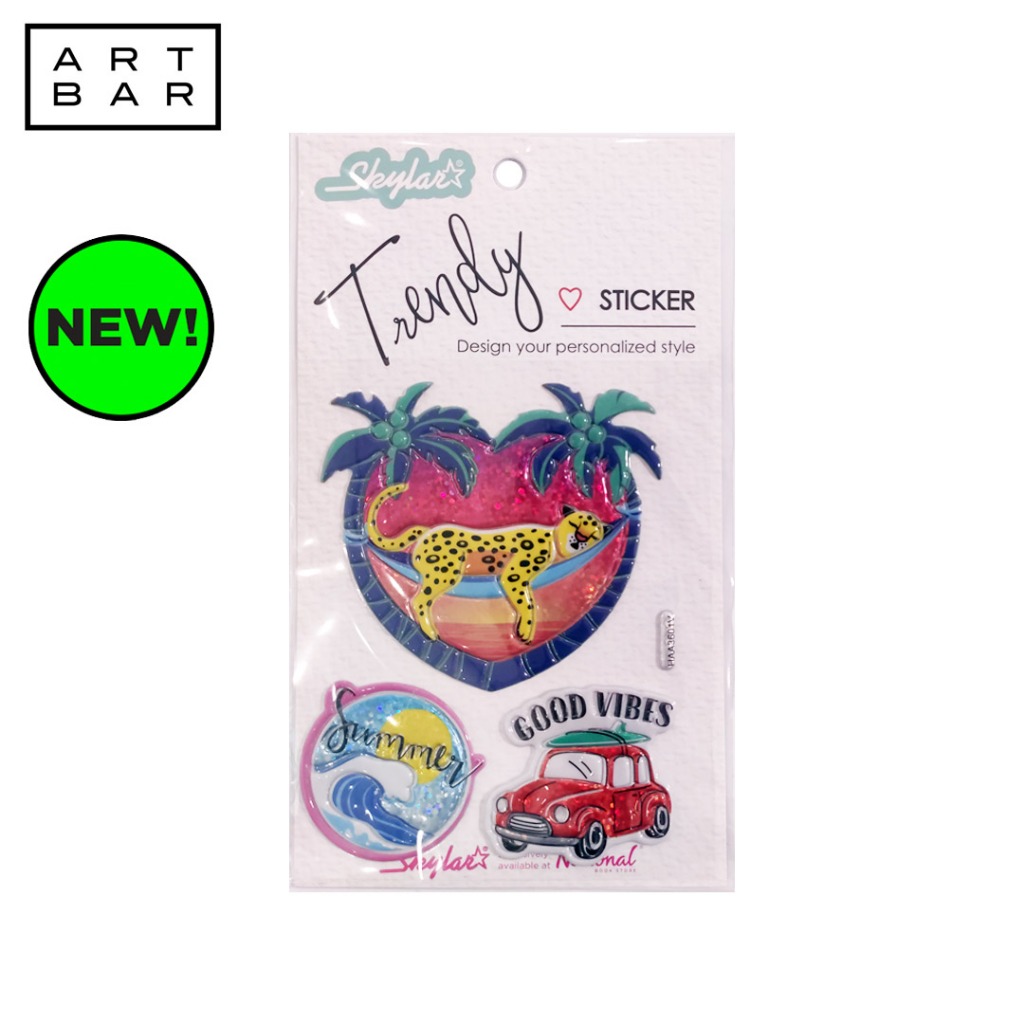 Skylar Sticker Ps004 Travel - Art Bar | Shopee Philippines
