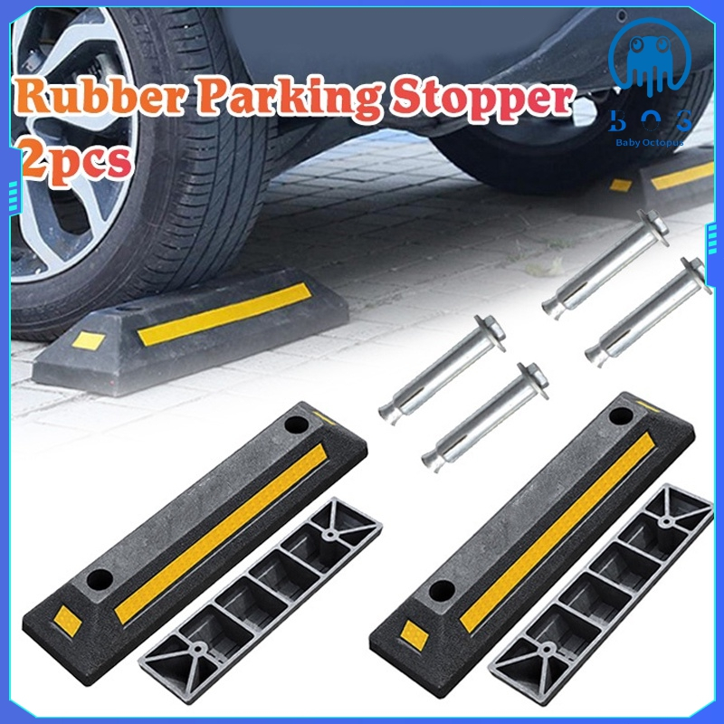 COD* Heavy Duty Rubber Parking Stopper Car | Shopee Philippines