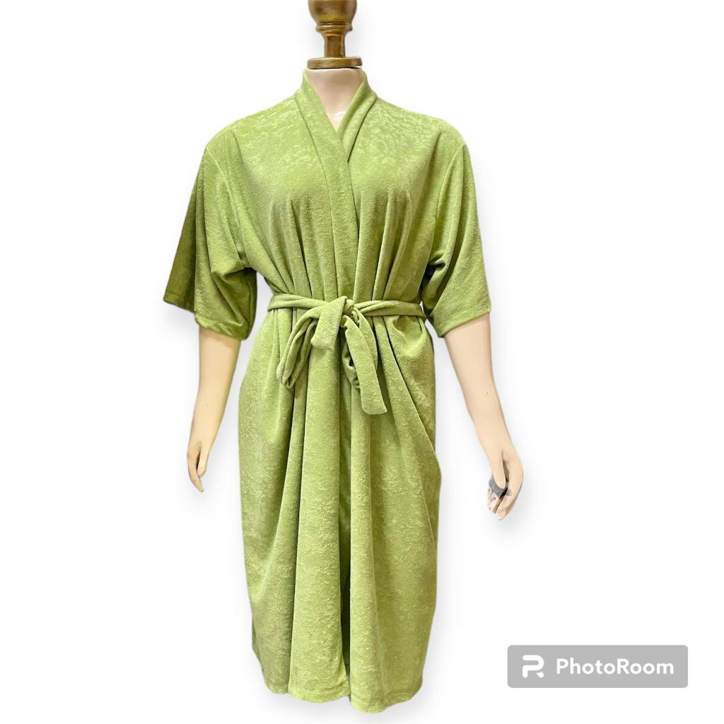 BATH ROBE COTTON TOWEL ABSORBENT UNISEX PLUS SIZE FOR MEN AND WOMEN