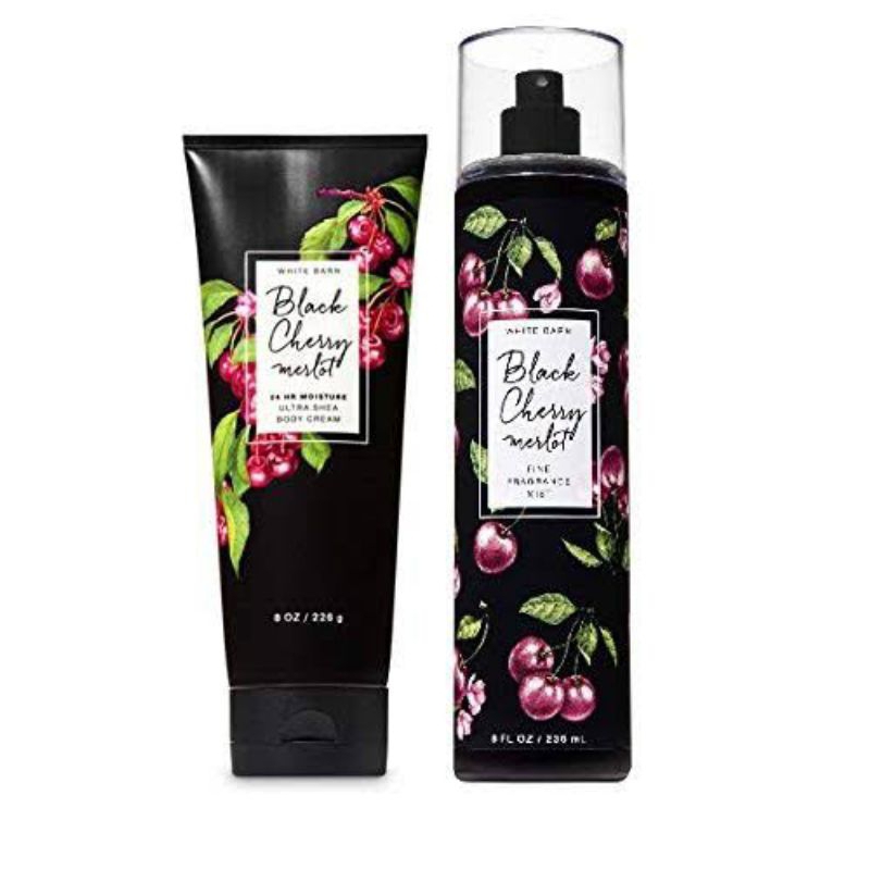 White Barn Black Cherry Merlot BBW 236ml Shopee Philippines