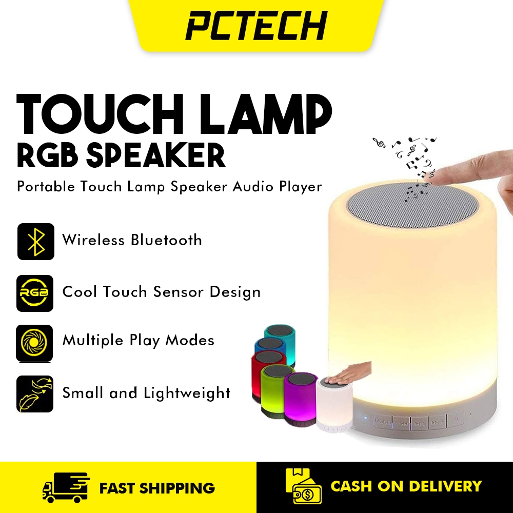 Led touch design bluetooth 2024 speaker