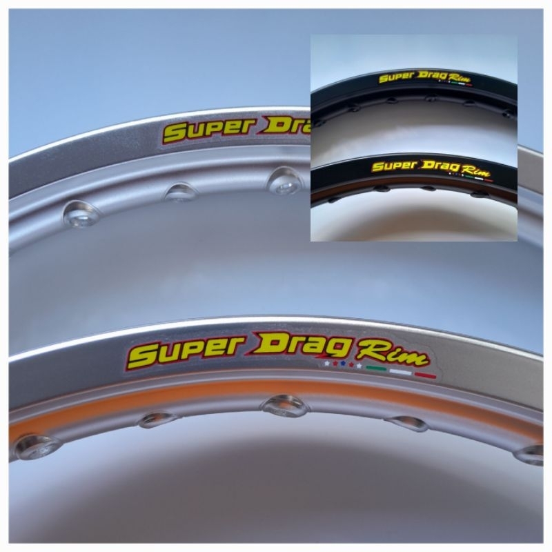 🇹🇭 Original Super Drag Rim (2 Pcs) Made in Thailand (8 Colors Available ...