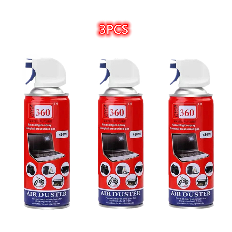 450ML Compressed Air Duster Compressed Air Can Canned Air For Pc