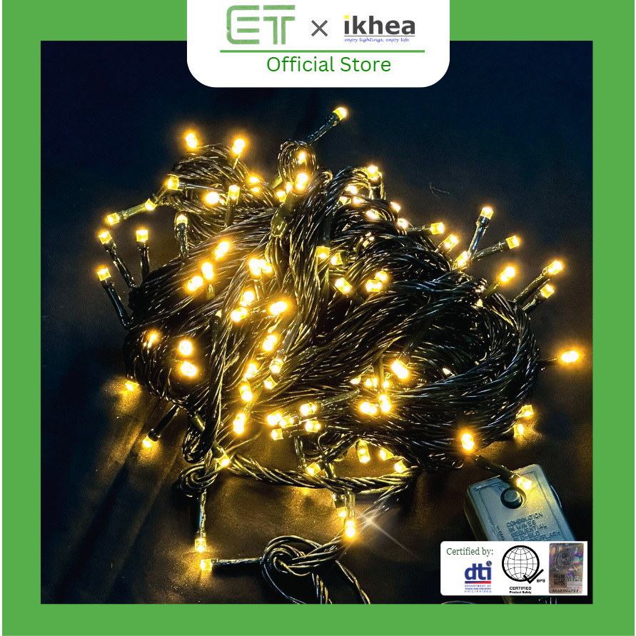 ET 200L LED String with Multifunction Christmas Lights ICC Tested ...