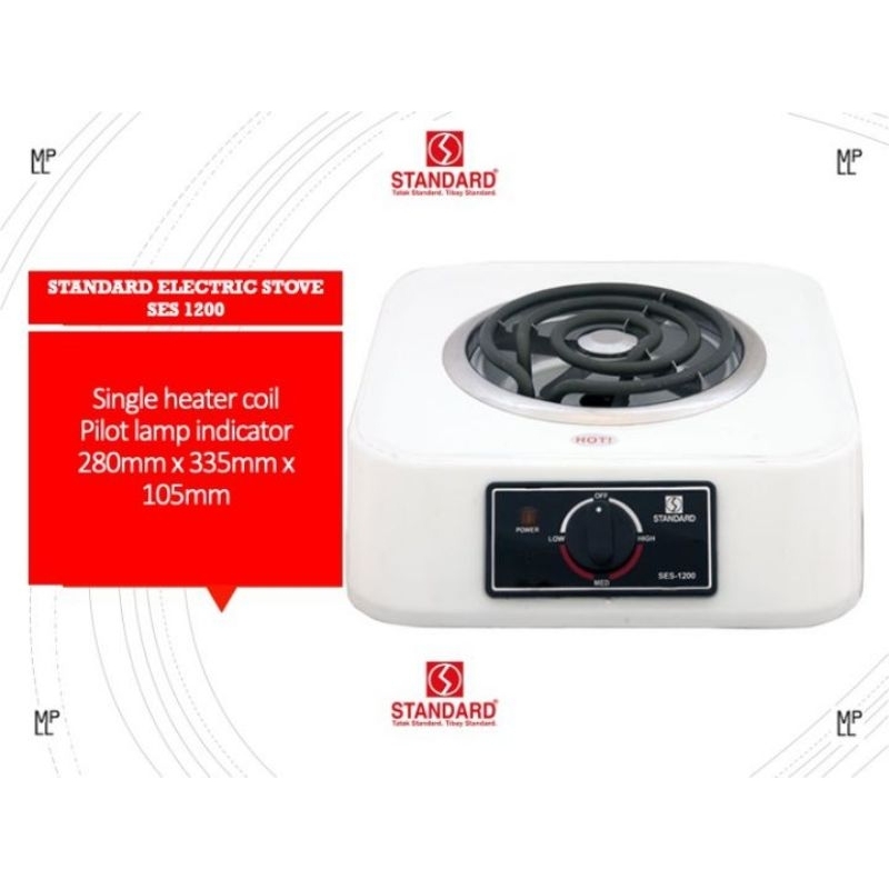 Electric Stove Standard Single Coil Electric Stove 1300W Electric