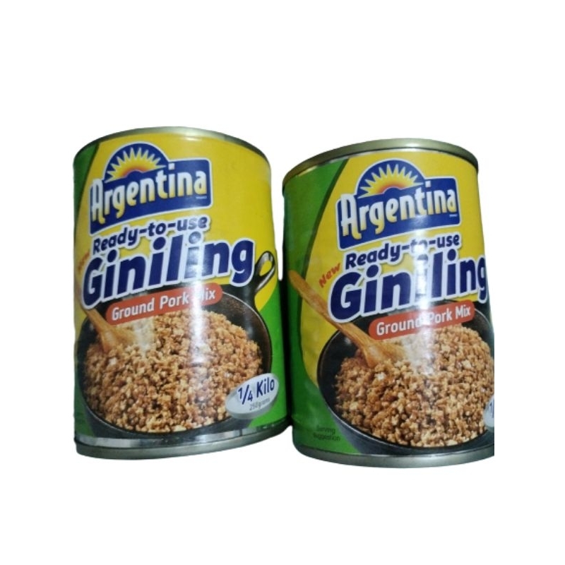 ARGENTINA Ready to use GINILING GROUND PORK 1/4 Kilo Shopee Philippines