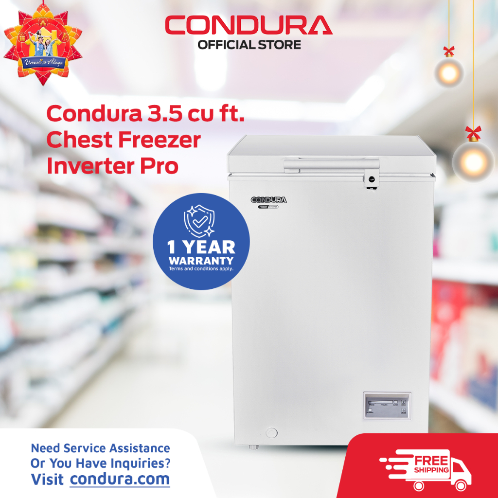 Condura deals freezer inverter