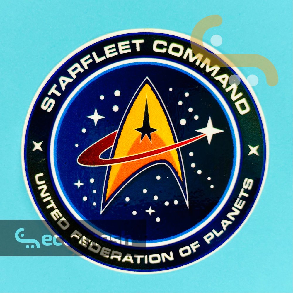Starfleet Command Seal - Star Trek - Vinyl Sticker | Shopee Philippines
