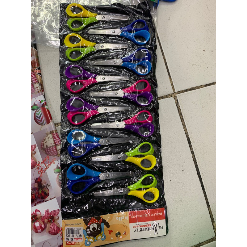 scissors guting size medium 12pcs | Shopee Philippines