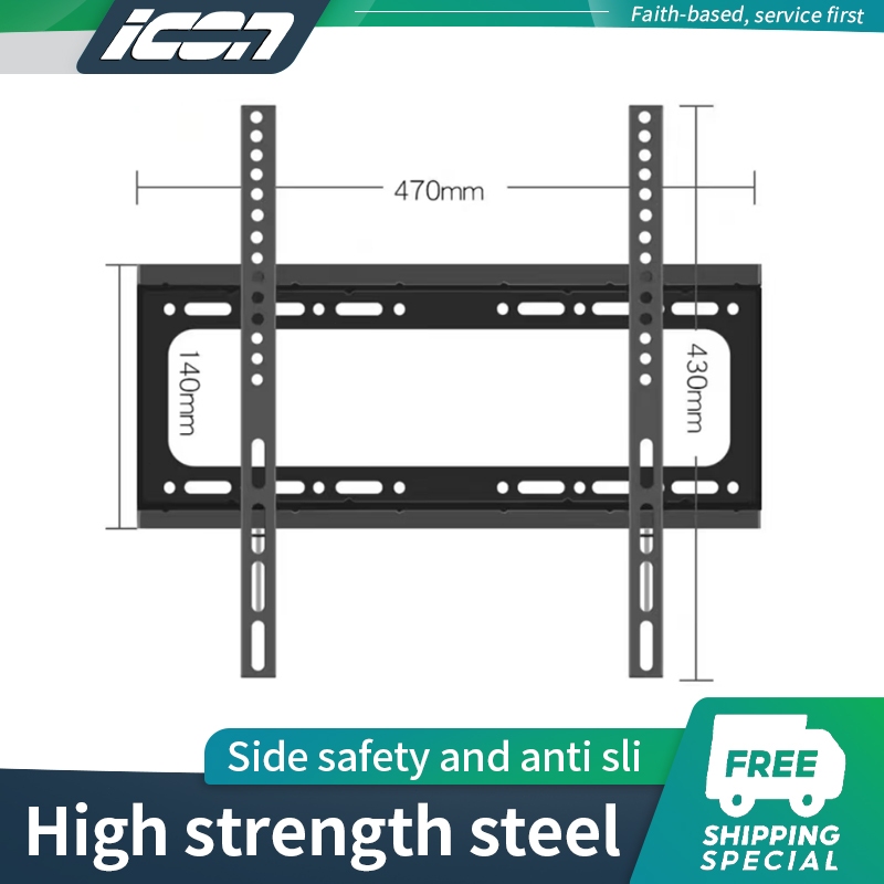 ICON Universal TV Bracket For TV Wall Bracket 1463" Flat Panel TV