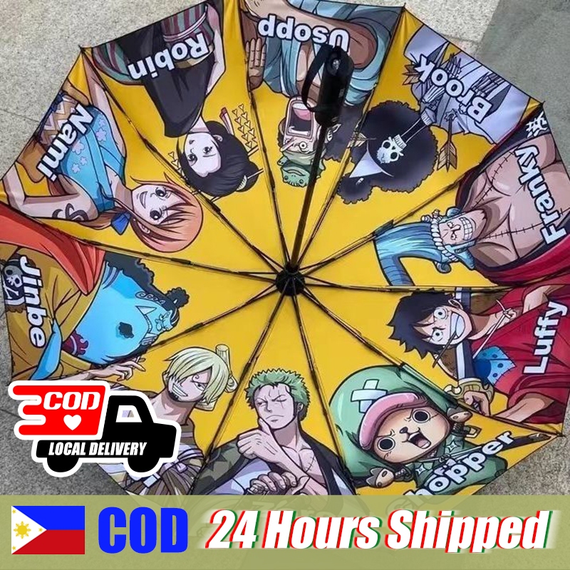 COD one piece umbrella uv protection beach umbrella Anime Cartoon Sun ...
