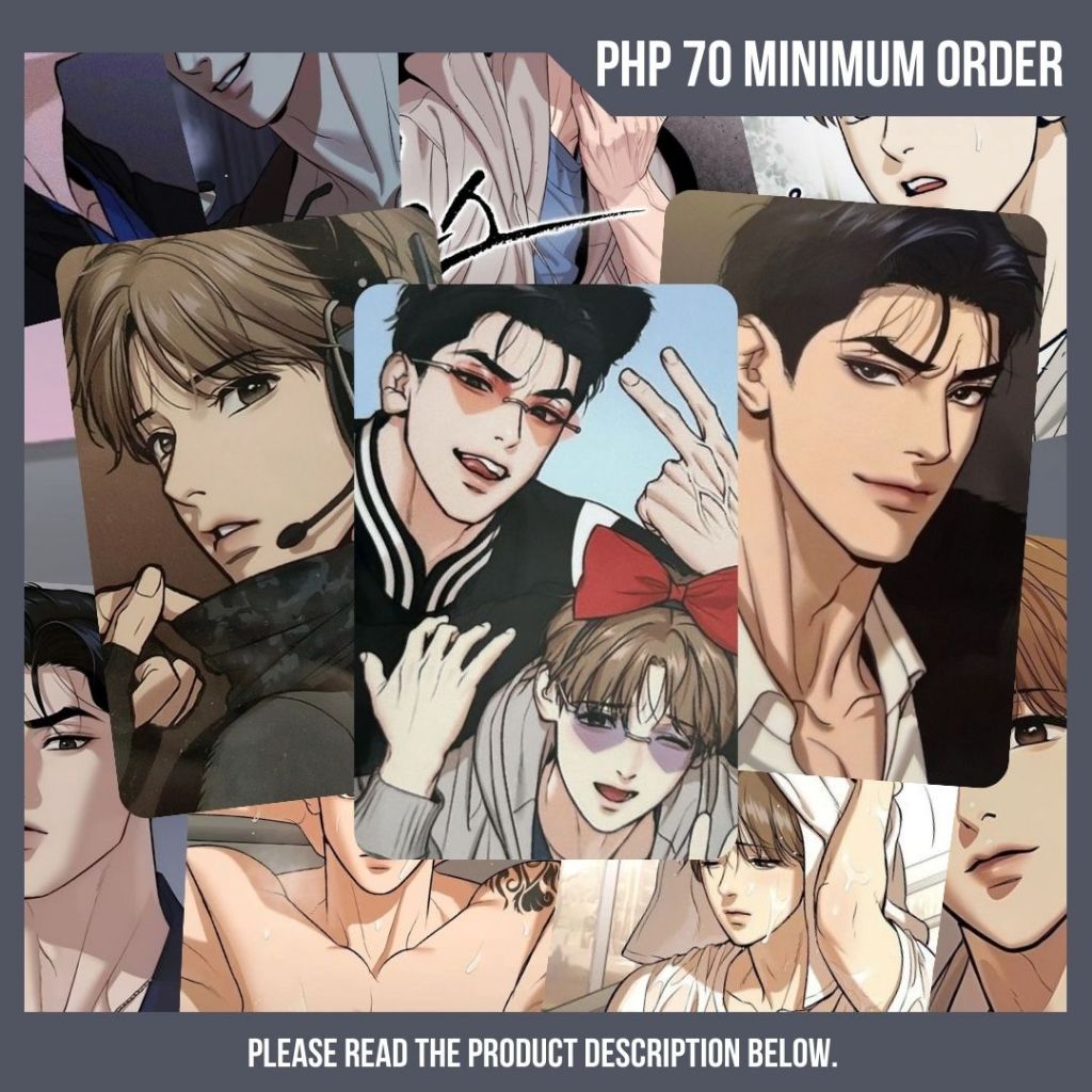 Jinx BL Manhwa Photocards #2 (Waterproof And Scratchproof) | Shopee ...