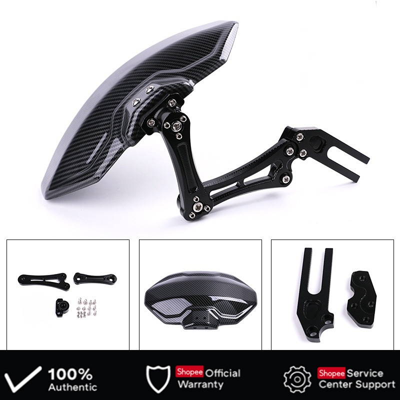 Universal Motorcycle Mudguard Rear Fender Extender Mudflap Mud Splash ...