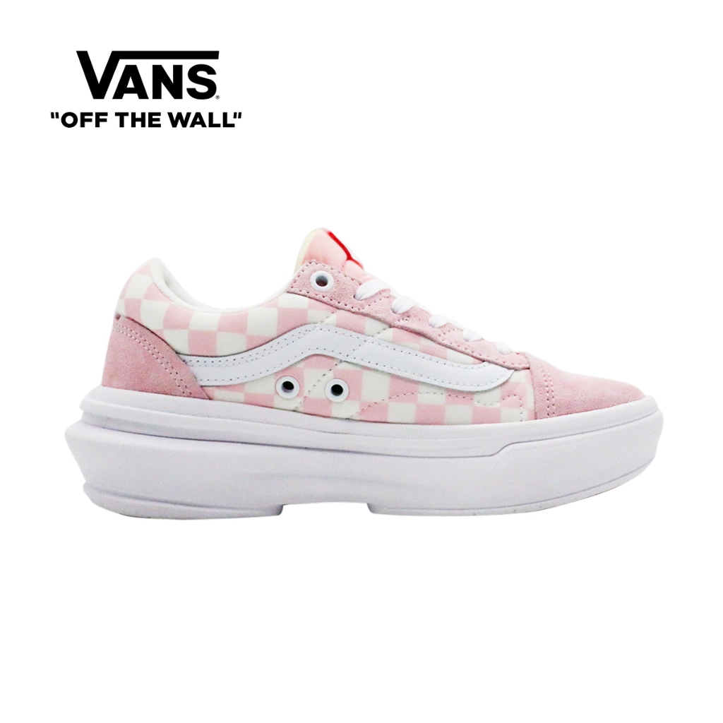 Vans Old Skool Overt Cc Checkerboard Blushing Bride For Womens Shopee Philippines